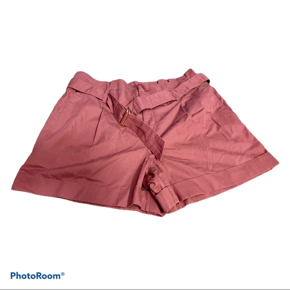 ✨LOFT Herringbone High Waisted Shorts Size 4 - Picture 2 of 6